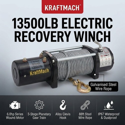 Kraftmach 13500lb electric - kraftmach,
