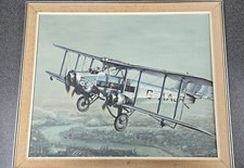 Imperial Airways De Havilland DH66 Hercules Aircraft Original Oil Painting.