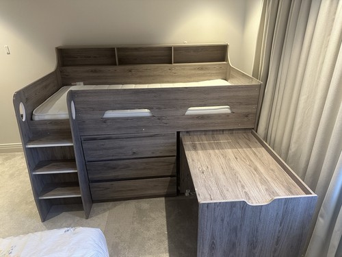 Kids bunk bed - with, stairs