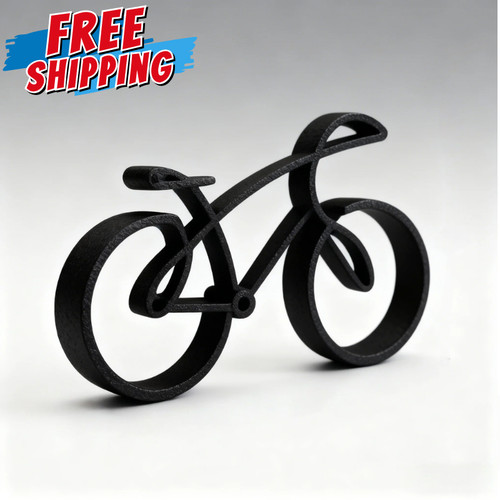Bicycle sculpture acrylic - bicycle,