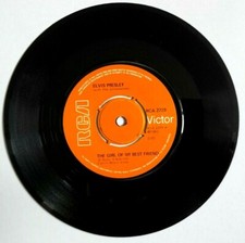 EX/EX Elvis Presley The Girl