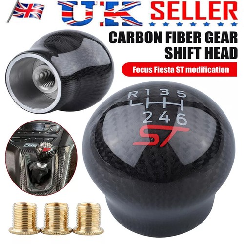 Carbon fiber shift - carbon, knob