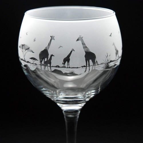 Giraffe gin cocktail - gin, glass