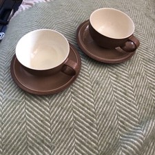 Denby Cinnamon 2 x Cups &