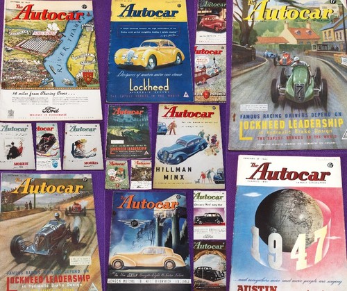 Autocar magazine from 1947 - autocar,