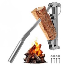 Wall Mounted Kindling Splitter Portable Hand Log Splitter for Outdoor Camping   