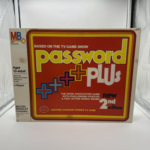 Milton bradley password plus - milton,