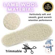 Sheepskin wool insoles - wool,