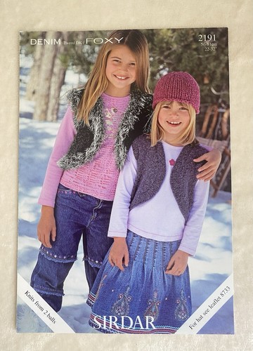 Sirdar 2191 knitting pattern - 2191,