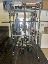 Power Rack Olympic Bar Kettlebell Punch Bag Gym Equipment