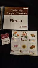 Brother Embroidery Design Card  Floral 1 - 331001