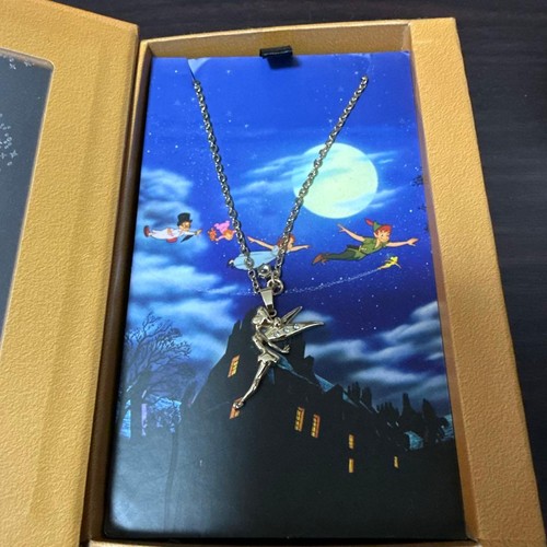 Tinkerbell silver necklace - tinkerbell,