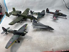 Vintage Mixed made Model Military PLANES 1:72 Scale - ASSEMBLED & PAINTED KITS