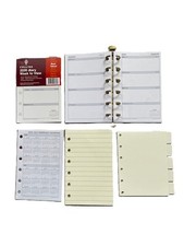 Pocket  Diary Inserts 2026  suitable  for Mulberry/Filofax WTV + Refill-25 Dd-5