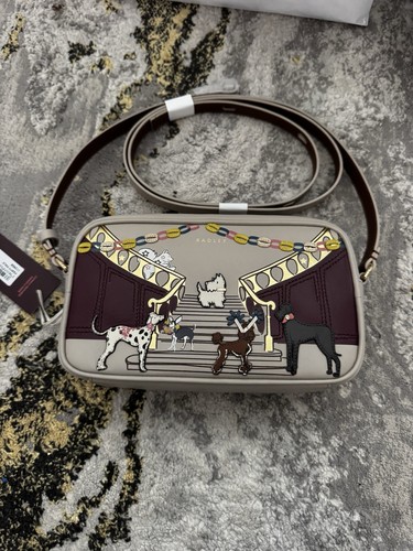 Radley leather zip crossbody - leather,