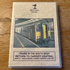 225 Studios DVD Class 150 Cab Ride Bristol Temple Meads Cardiff & Return Wessex