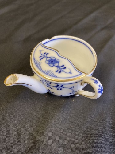 Blue and gilt antique - blue,