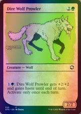 MTG FOIL Dire Wolf Prowler - Showcase [Adventures in the Forgotten Realms]
