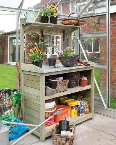 Deluxe potting station - potting,