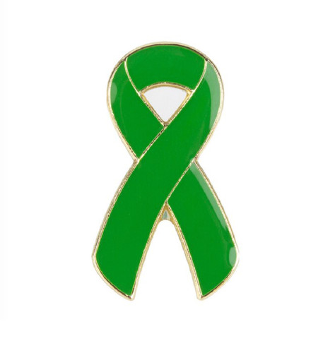 Green ribbon mental health - ribbon,