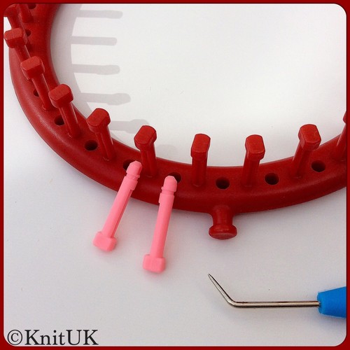 Knituk round red knitting loom - knituk,