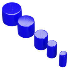 End Cap Silicone Rubber Blanking Stopper Cover for Pipe Tube 4-38mm