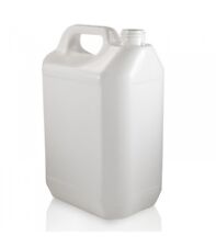 5L 5 Litre Plastic HDPE Jerry Can Bottle Water Carrier Container With Tamper Cap