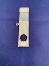 Sterling Silver WM 925 Vintage Cigar Cutter - William Manton 1981 25gm 23/8"