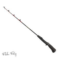 FLADEN Baitcaster Trigger Rod 75cm 1pc | Compact Backpacking Canoe Kayak Fishing