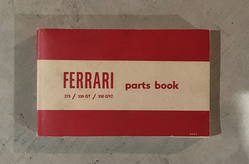 Ferrari parts book 275 - ferrari,
