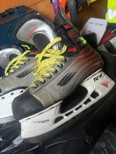 BAUER VAPOR XXX PROFESSIONAL ICE SKATES Made in Canada with Reg Number 