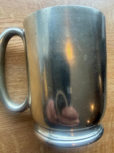 Silver plated half pint