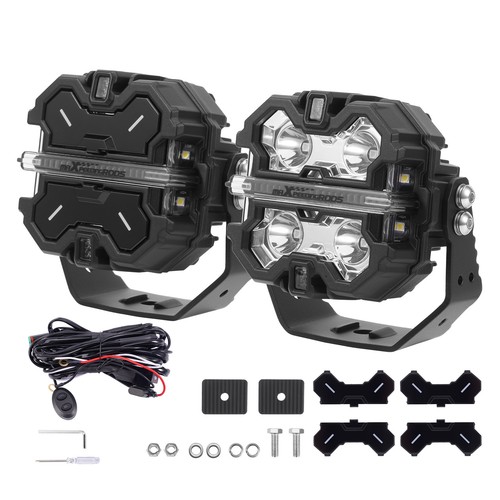 Pair led driving - light, 3.5"