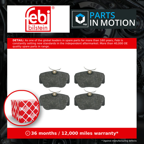Brake pads set fits - pads,