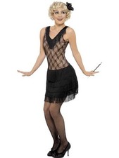 Ladies 1920's Black Flapper