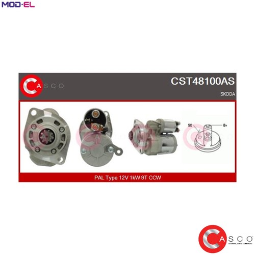 Starter cst48100as for skoda - starter,