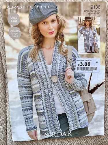 Sirdar knitting pattern 9136 - knitting,