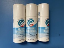 3 x Natural Deodorant Sticks