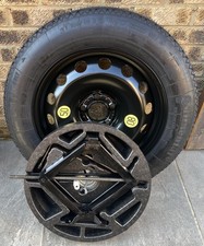 BMW X5 X6 GENUINE SPACE SAVER TEMPORARY SPARE WHEEL + JACK KIT E70 E71 F15 F16