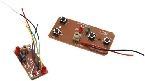 2pcs 27mhz four way remote - 27mhz,