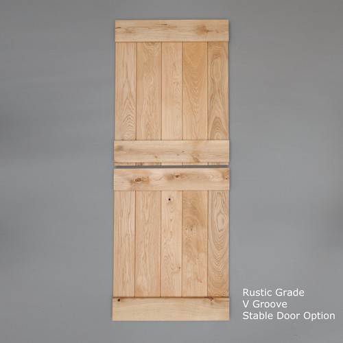 Solid oak stable - oak, cottage