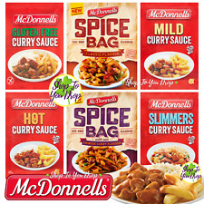 MCDONNELLS CURRY SAUCE SPICE BAG MIX SACHETS IRISH Hot Chinese Seasoning