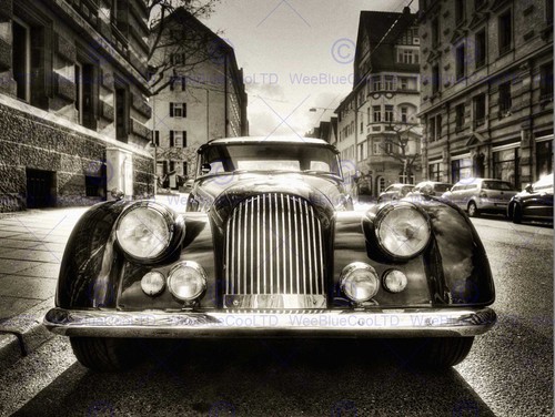 Morgan oldtimer vintage car - morgan,