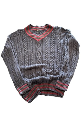 Vintage 80s relaxed fit neck - relaxed, v