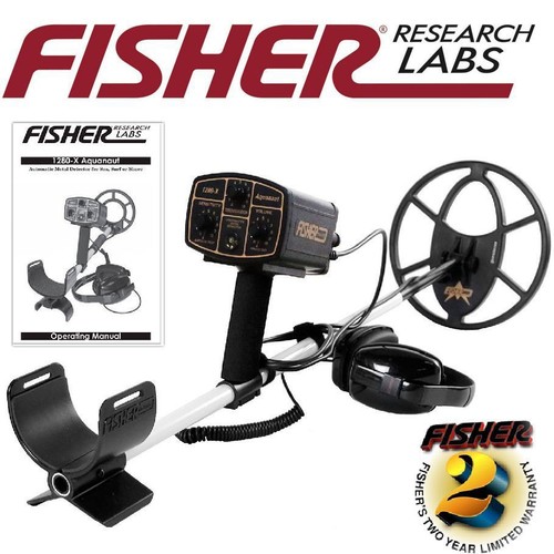 Fisher 1280x metal detector - fisher,