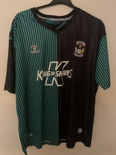 COVENTRY CITY FC 2023 THIRD AWAY FOOTBALL  SHIRT HUMMEL MEN 3XL XXXL