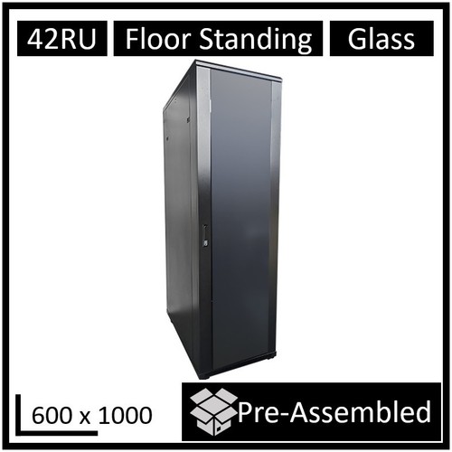 Ldr assembled 42u server rack - 42u,