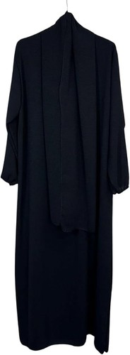 Elegant polyester abaya set - polyester,