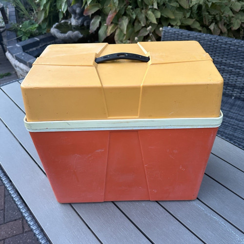Vintage retro cool box - vintage,