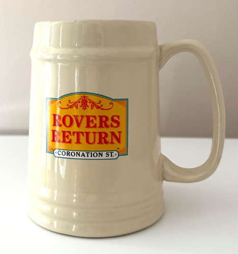 Rovers return pint mug - return,